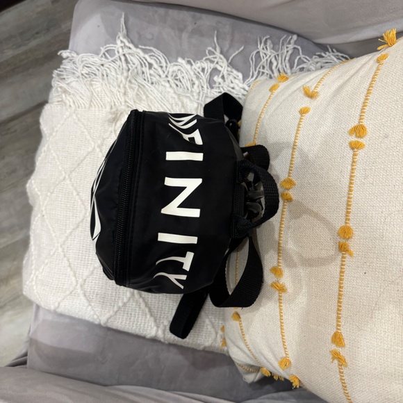 Nfinity Black & Mini Backpack Purse Adjustable Straps Cheer Lightweight Durable - Picture 2 of 12